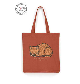 Ministerie van Unieke Zaken Tote bag mid - Kat op een zak