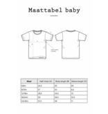 Ministerie van Unieke Zaken T-shirt Baby 'Moet just niks' - natural raw