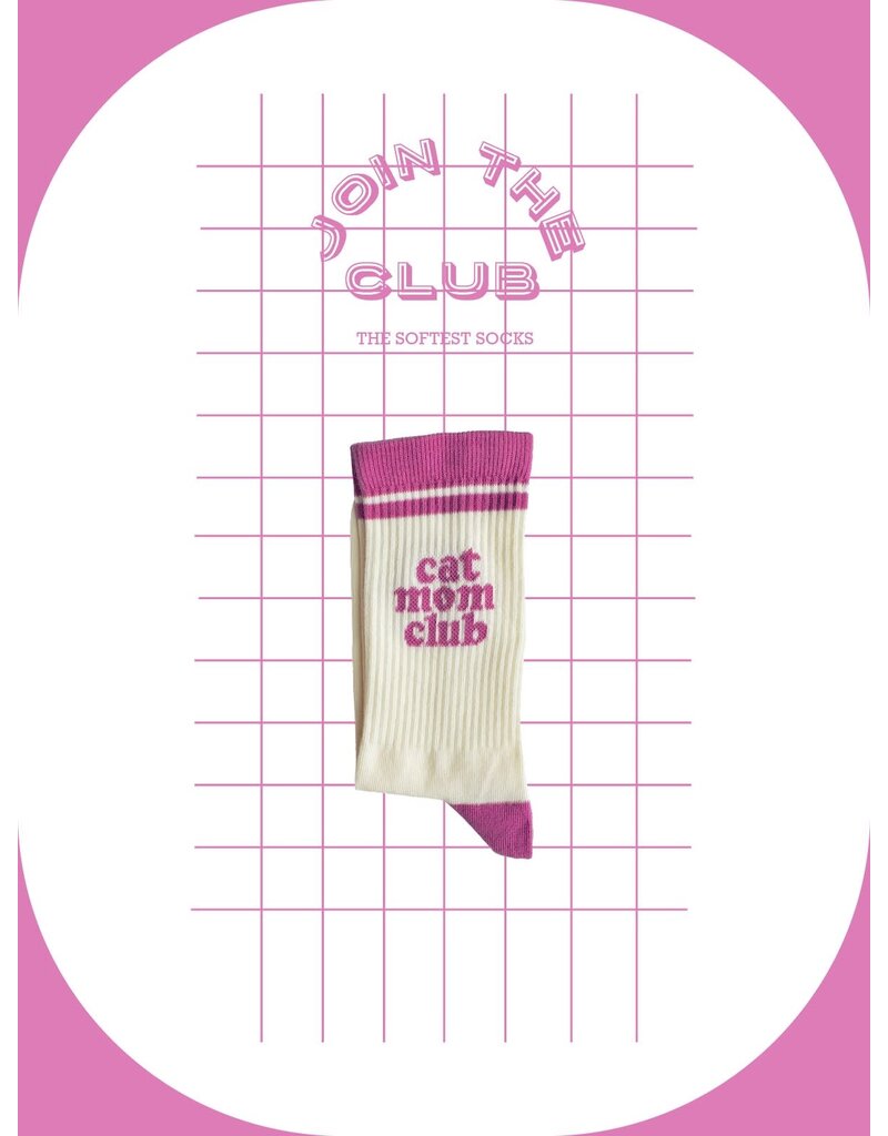 Join The Club Sokken 'Cat mom club' - maat 37-41