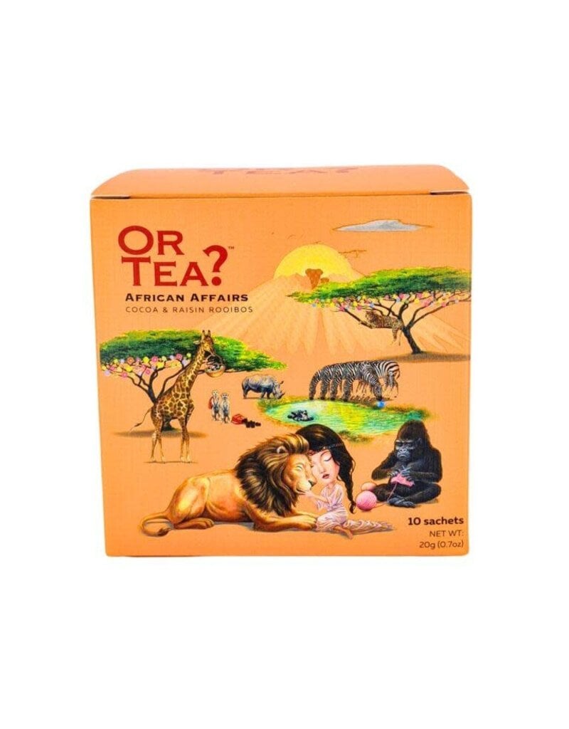 Or Tea? Thee - African Affairs - Cocoa & Raisin rooibos - 10 zakjes