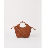 O MY BAG Mara Mini - Cognac Woven Classic