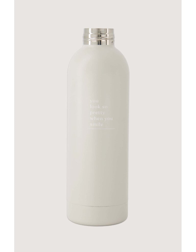 Zusss Thermosfles '...so pretty when you smile'
