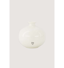 Zusss Vaasje rond met hartje