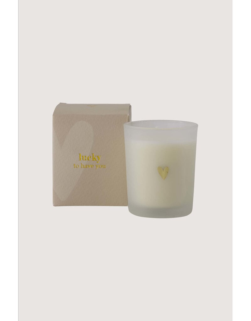 Zusss Geurkaars in doosje 'Lucky to have you'