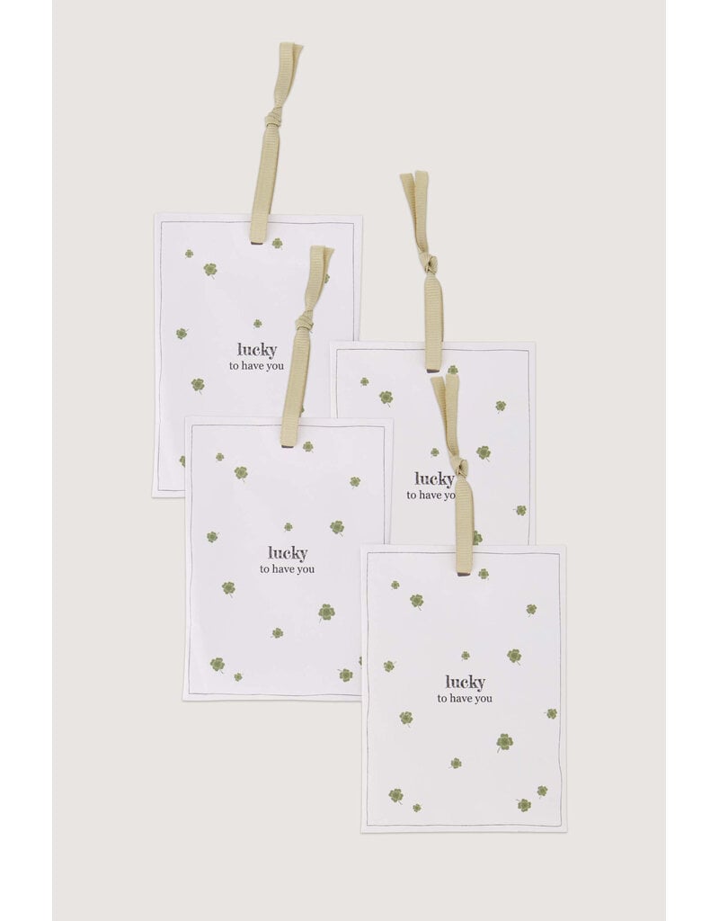 Zusss Set van 4 geurzakjes 'lucky to have you'