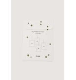 Zusss Set van 4 geurzakjes 'lucky to have you'