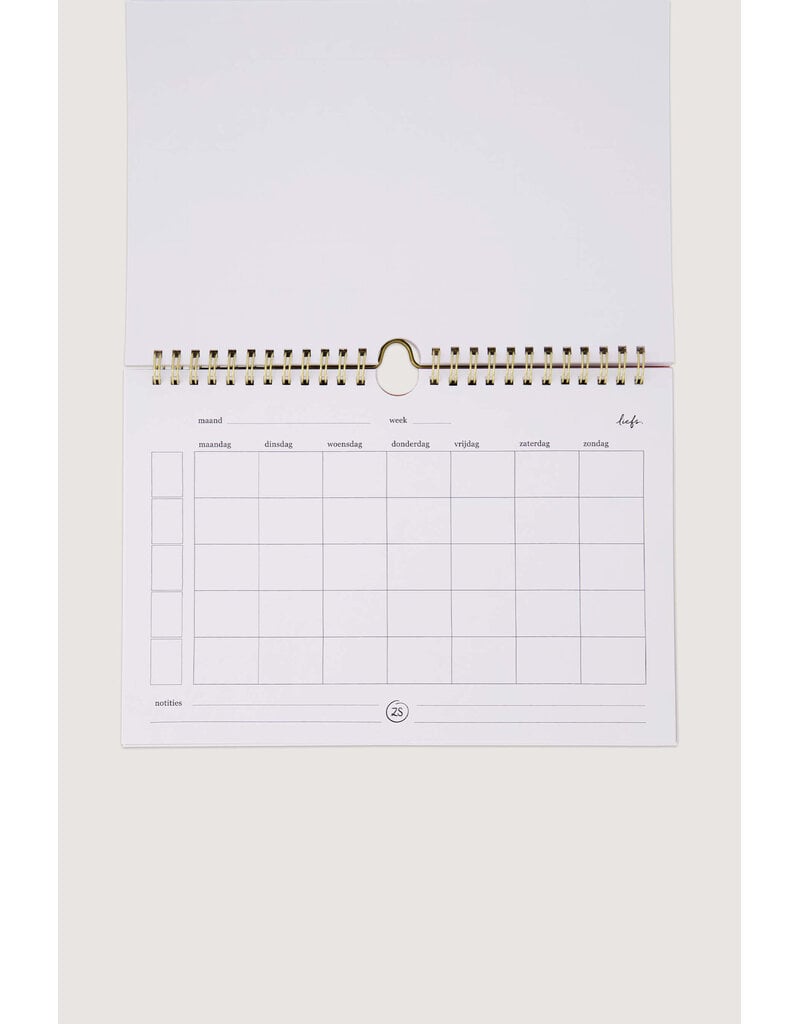 Zusss Weekplanner 'Today is a lovely day'