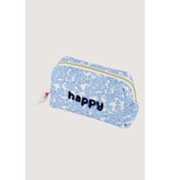 Zusss Toilettas met bloemen 'Happy'