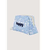 Zusss Toilettas met bloemen 'Happy'