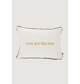 Zusss Kussen 'You are the sun' 25x35cm
