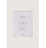 Zusss Set van 6 wijnglas-markers in doosje