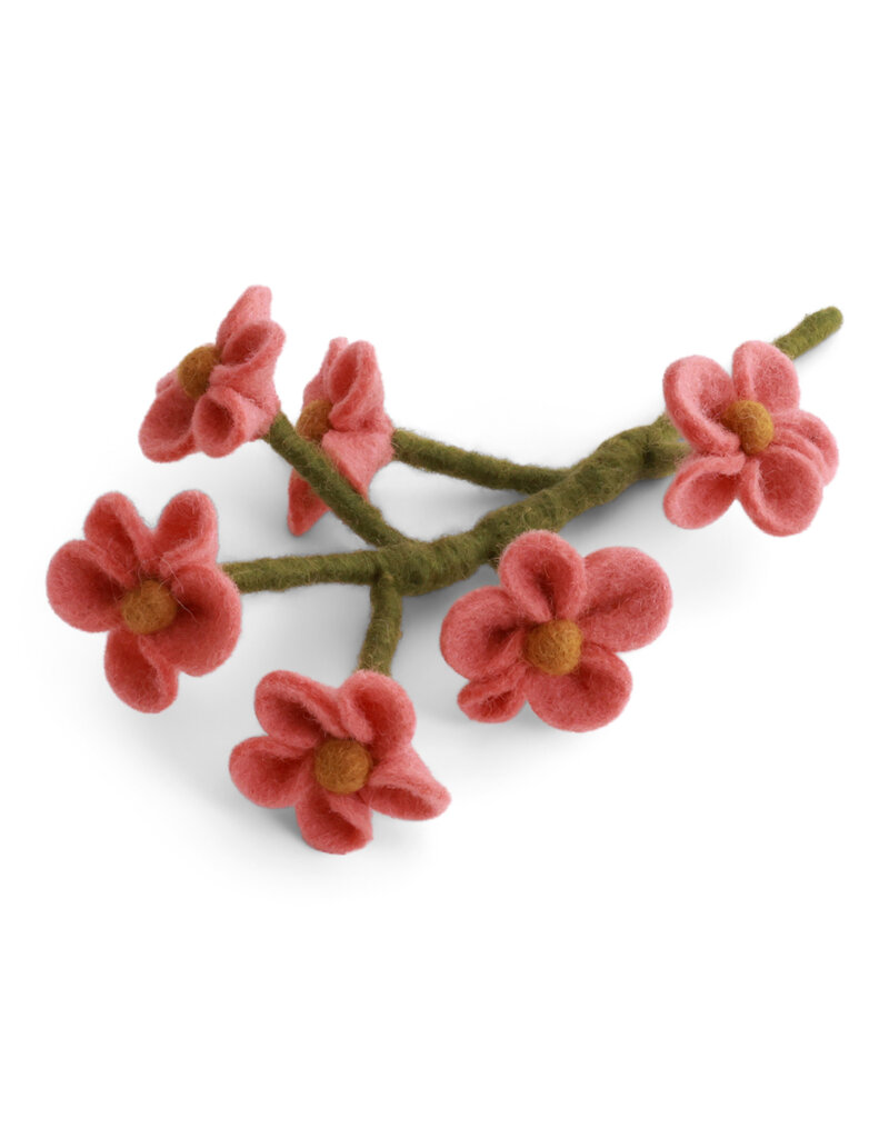 Gry & Sif Forget-me-not (vergeetmenietje) - dusty red