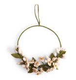 Gry & Sif Krans met Wisteria - wit