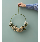 Gry & Sif Krans met Wisteria - wit