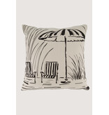 Zusss Kussen 'sunshine tekening' - 45 x 45 cm