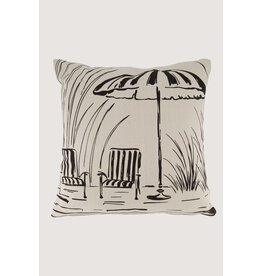 Zusss Kussen 'sunshine tekening' - 45 x 45 cm