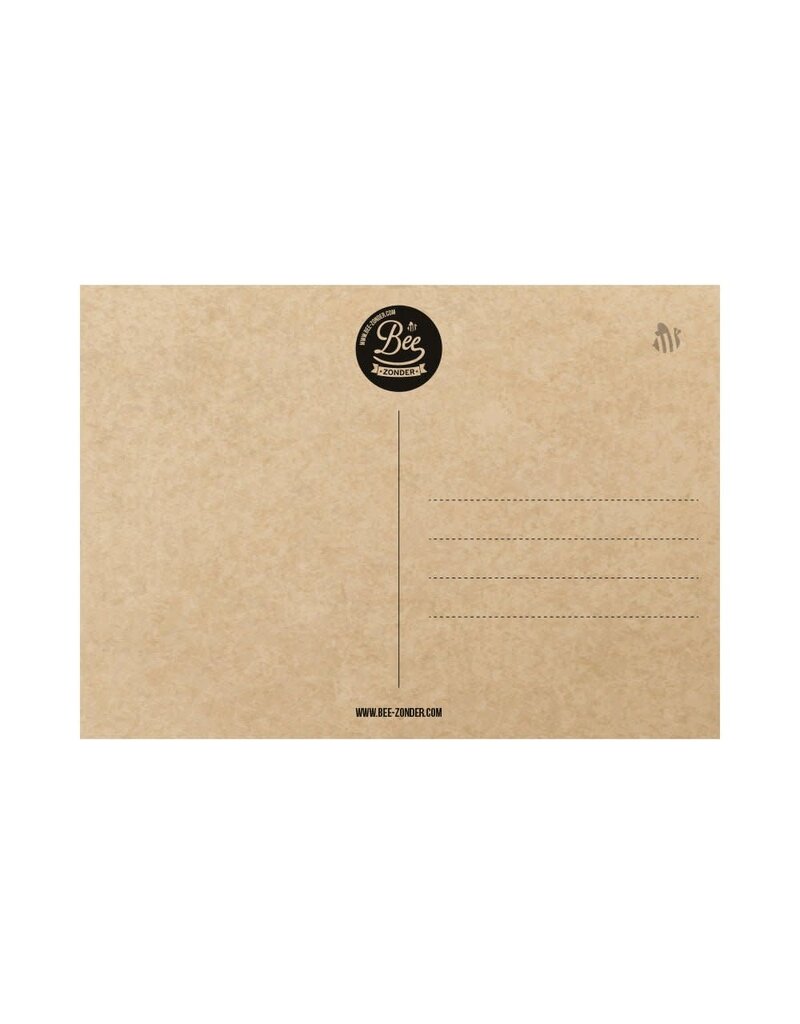 Beezonder Postkaart - look at you two!... married'