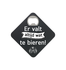 The big gifts Flessenopener 'Er valt altijd wat te bieren'