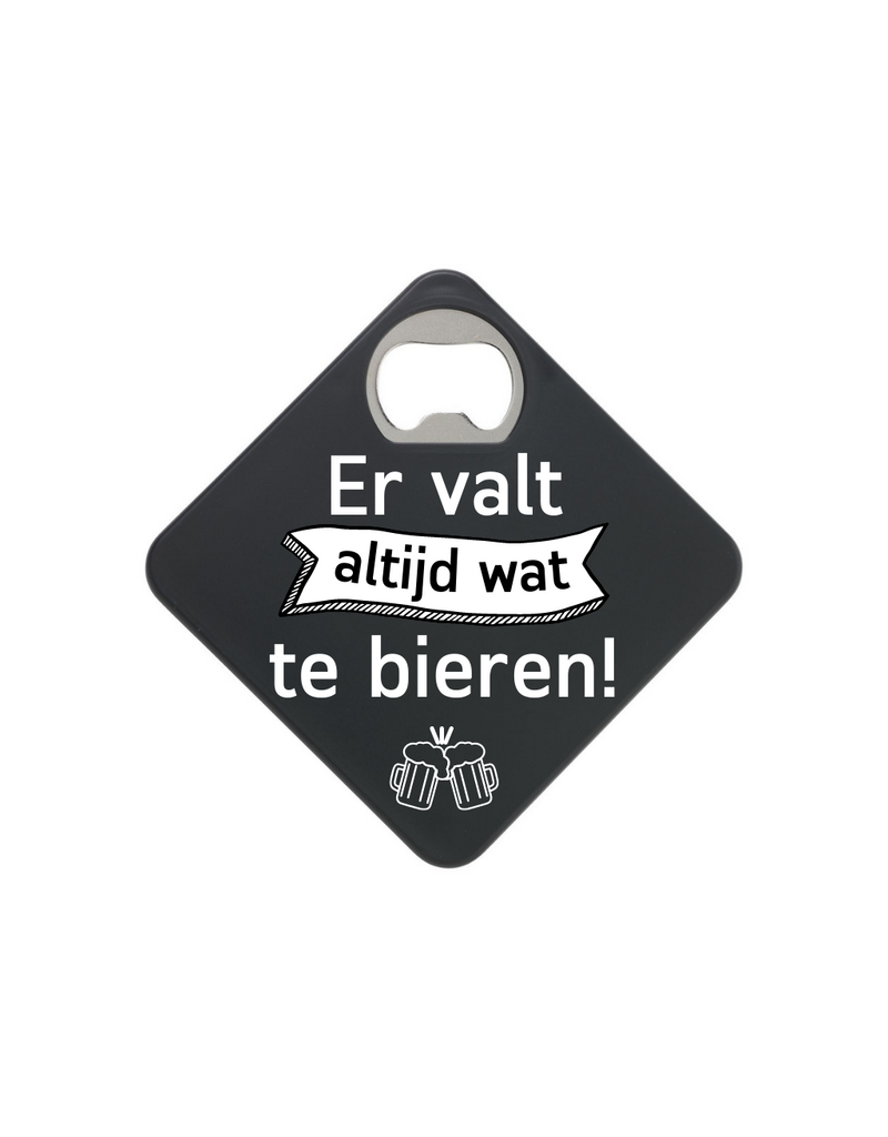 The big gifts Flessenopener 'Er valt altijd wat te bieren'