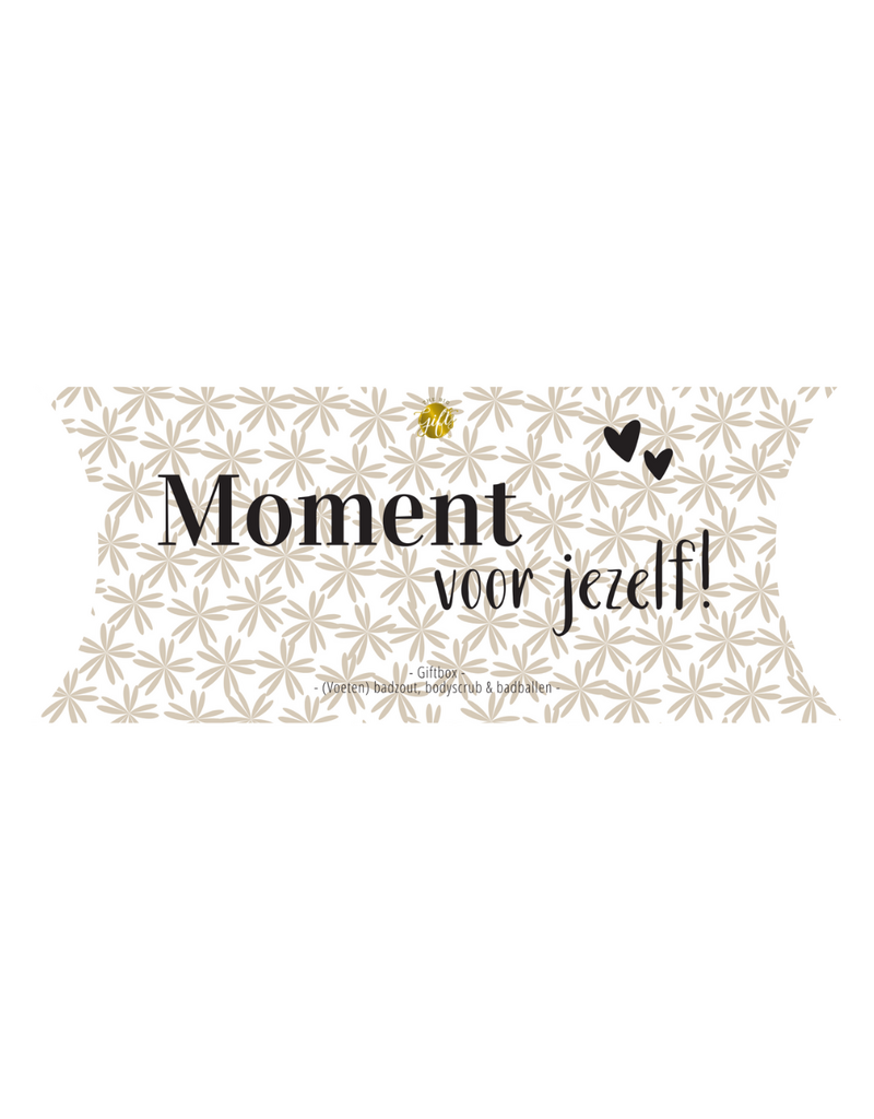 The big gifts Giftbox 'Moment voor jezelf' - badzout-bodyscrub-bruisballen