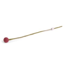 Gry & Sif Flower Wine red Dia 2