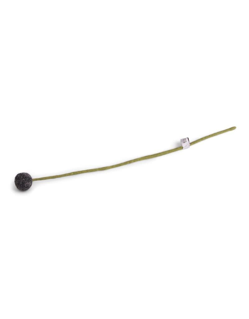Gry & Sif Flower Natural black Dia 2
