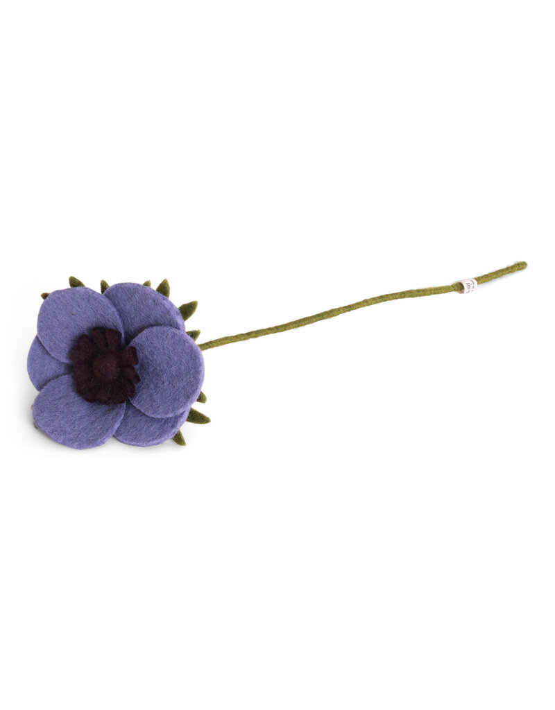 Gry & Sif French anemone - purple - 30cm