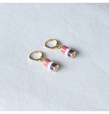 Studio Nok Nok Oorhangers Petite.04.Dark Pink