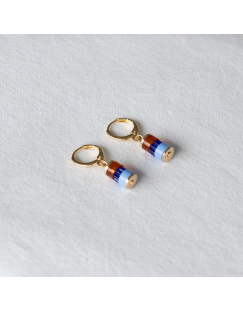Studio Nok Nok Oorhangers Petite.04.Blue