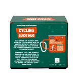 Gift Republic Mok emaille - Enamel Mug - Cycling Guide