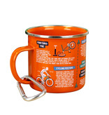 Gift Republic Mok emaille - Enamel Mug - Cycling Guide