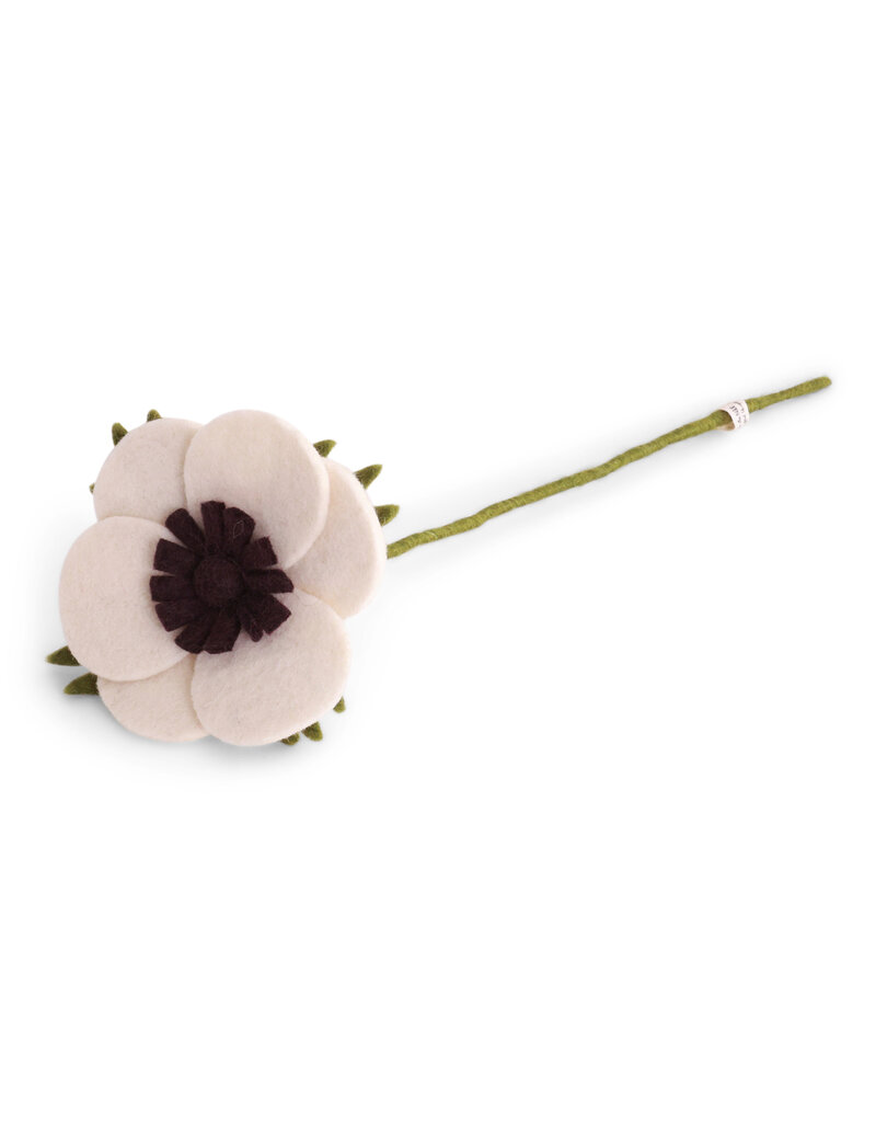 Gry & Sif French anemone - white - 30cm