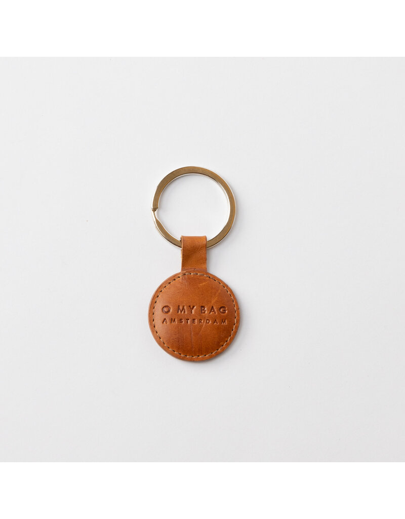 O MY BAG Sleutelhanger 'o my bag' - Cognac Classic Leather