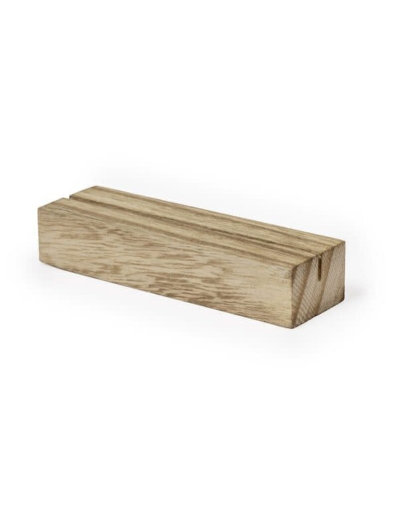 Gekiere Houten kaartenhouder voor wenskaarten