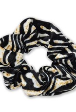 Scrunchie  zebra velvet