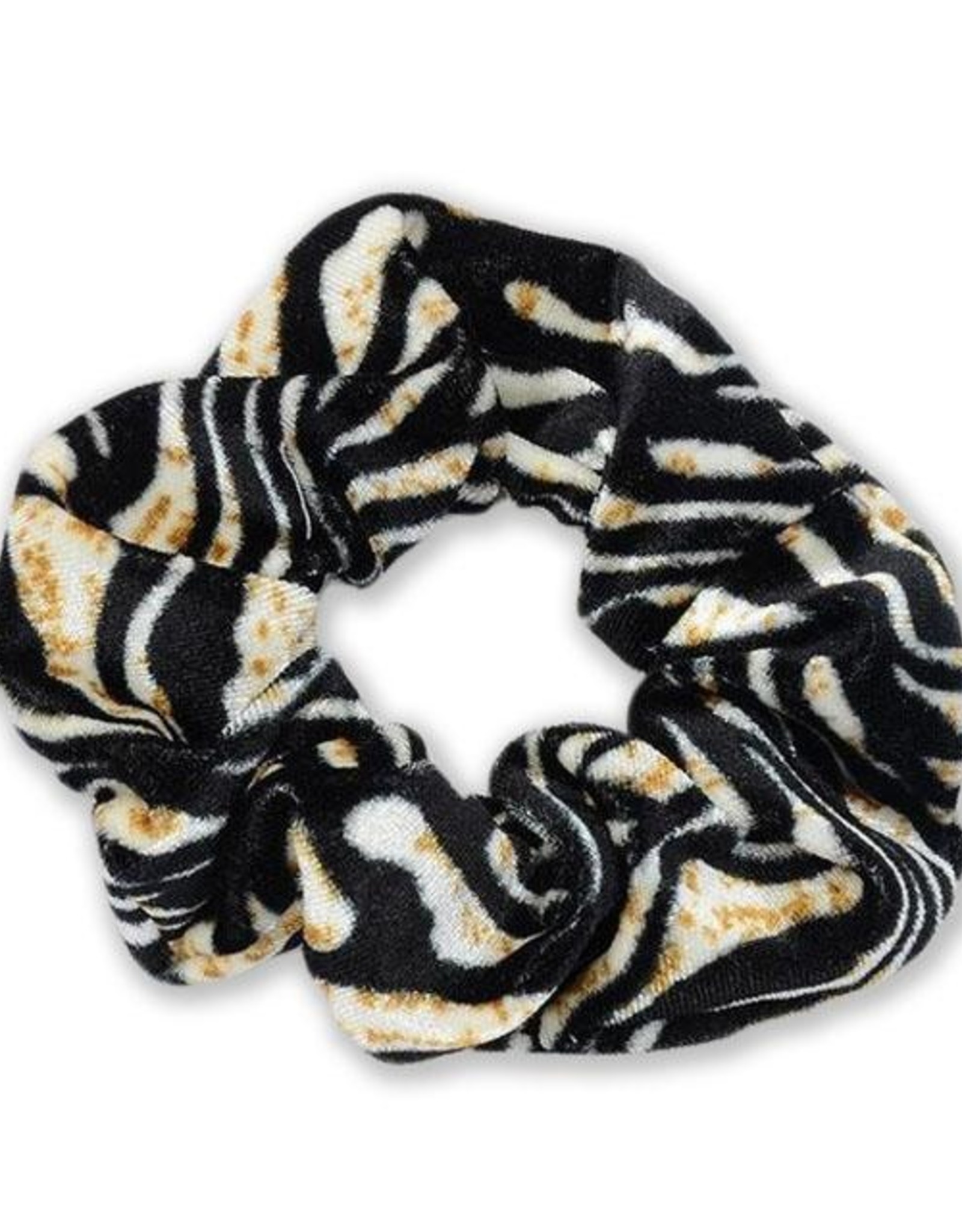 Scrunchie  zebra velvet