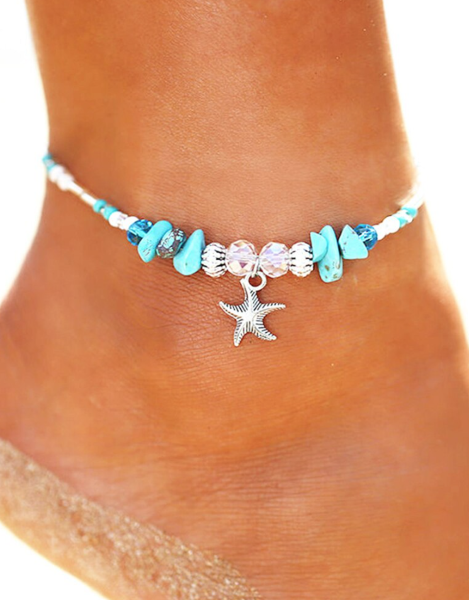 Enkelbandje starfish summer charms