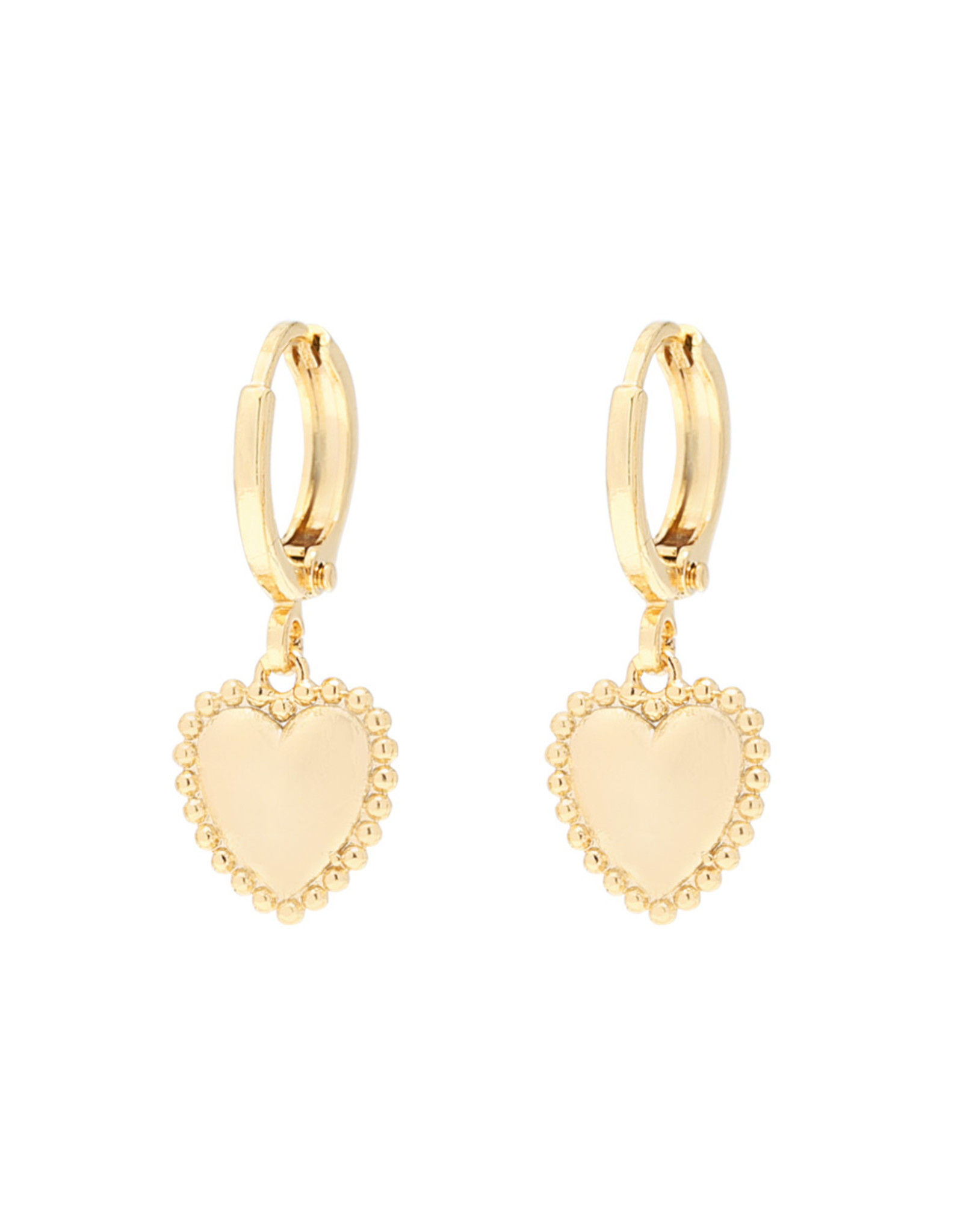 Oorbellen summer love - goud