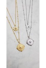 Ketting compass stars - goud