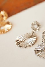 Oorbellen winter glow - goud