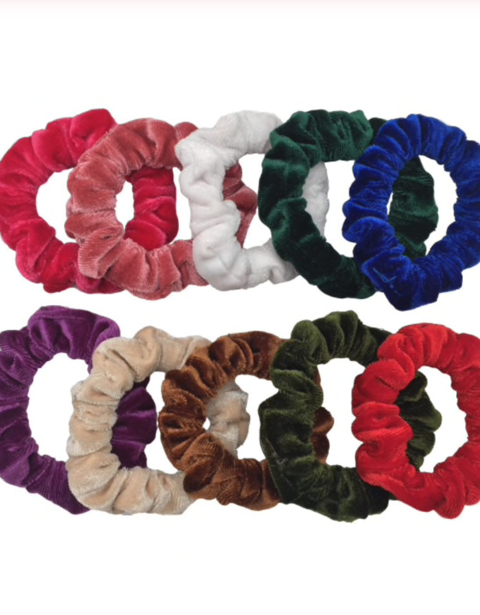 Mini scrunchie velvet