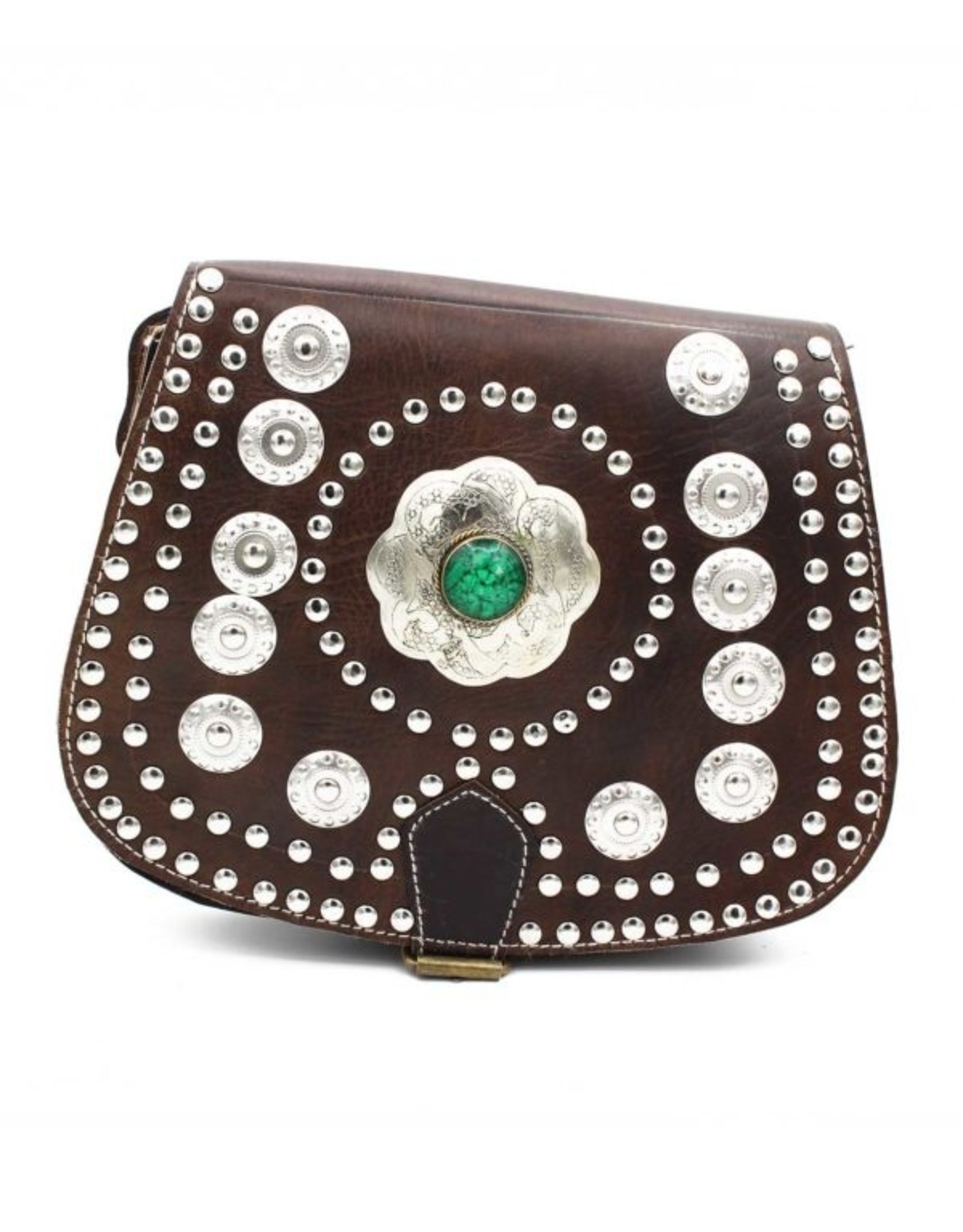 Bag Noa Brown (green stone)