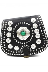 Bag Noa Black (green stone)