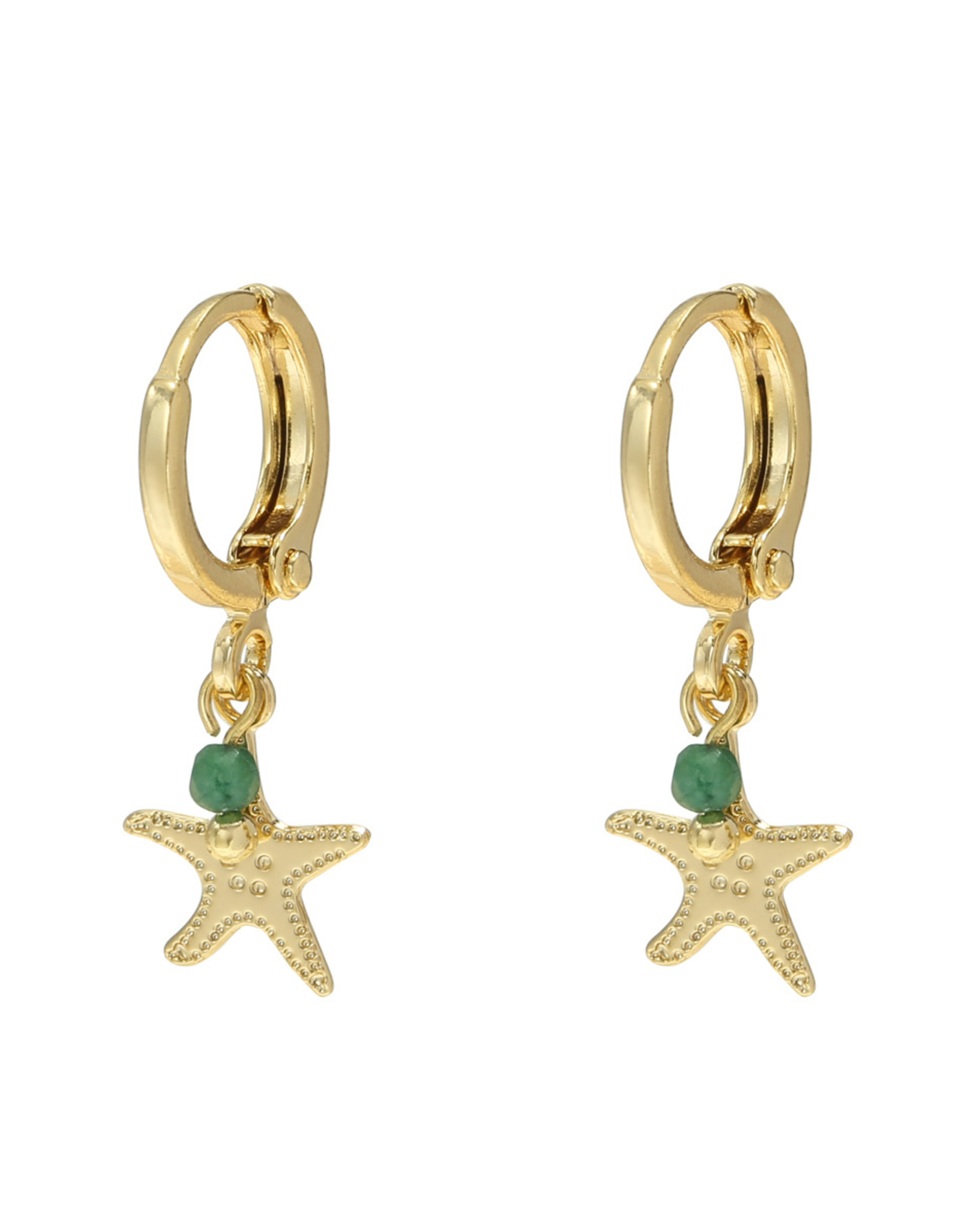 Oorbellen  beach dream - goud