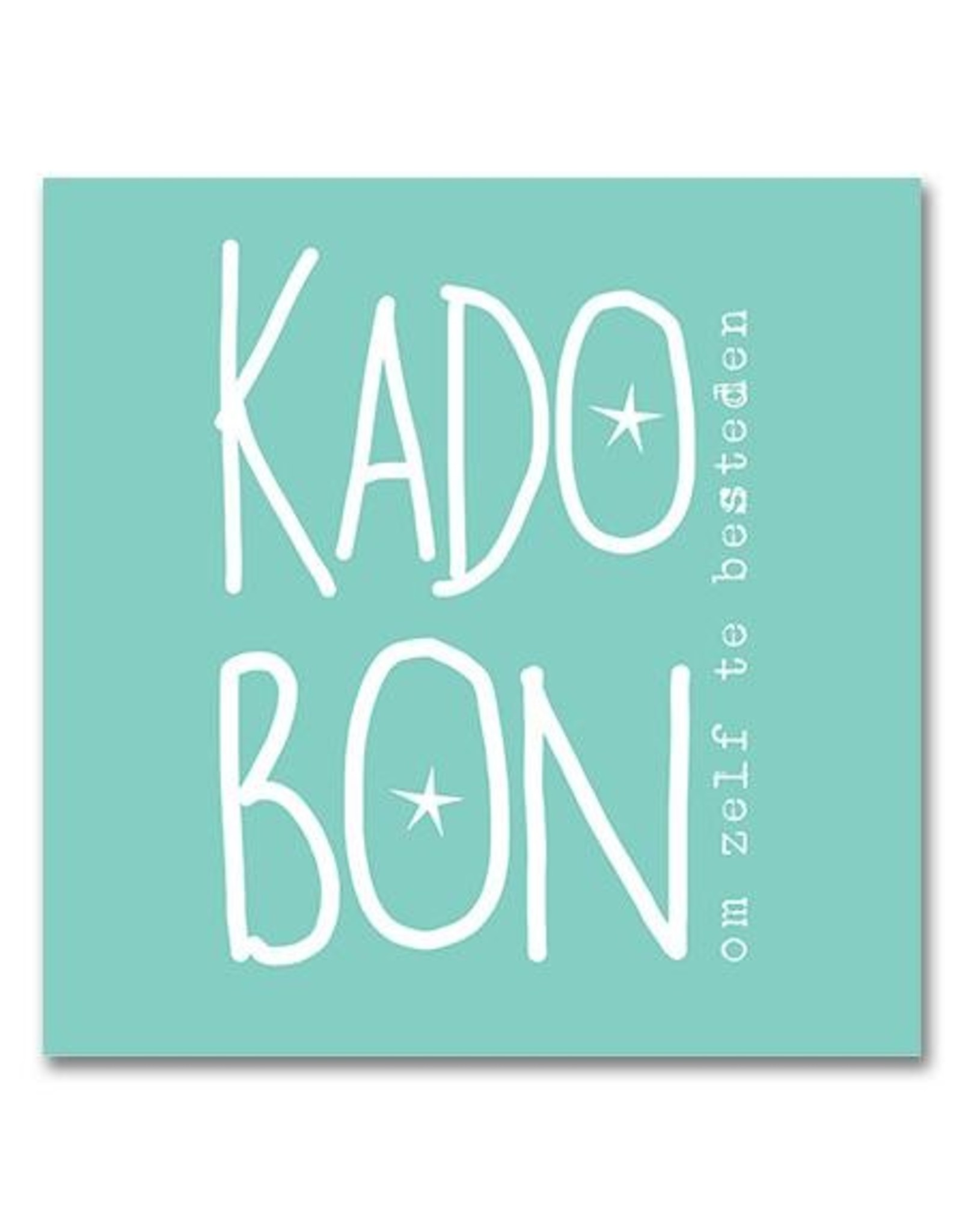 Cadeaubon turquoise