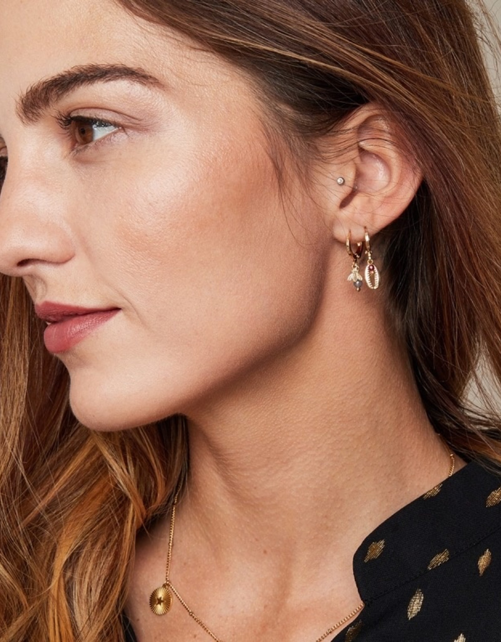 Oorbellen fly away - zilver