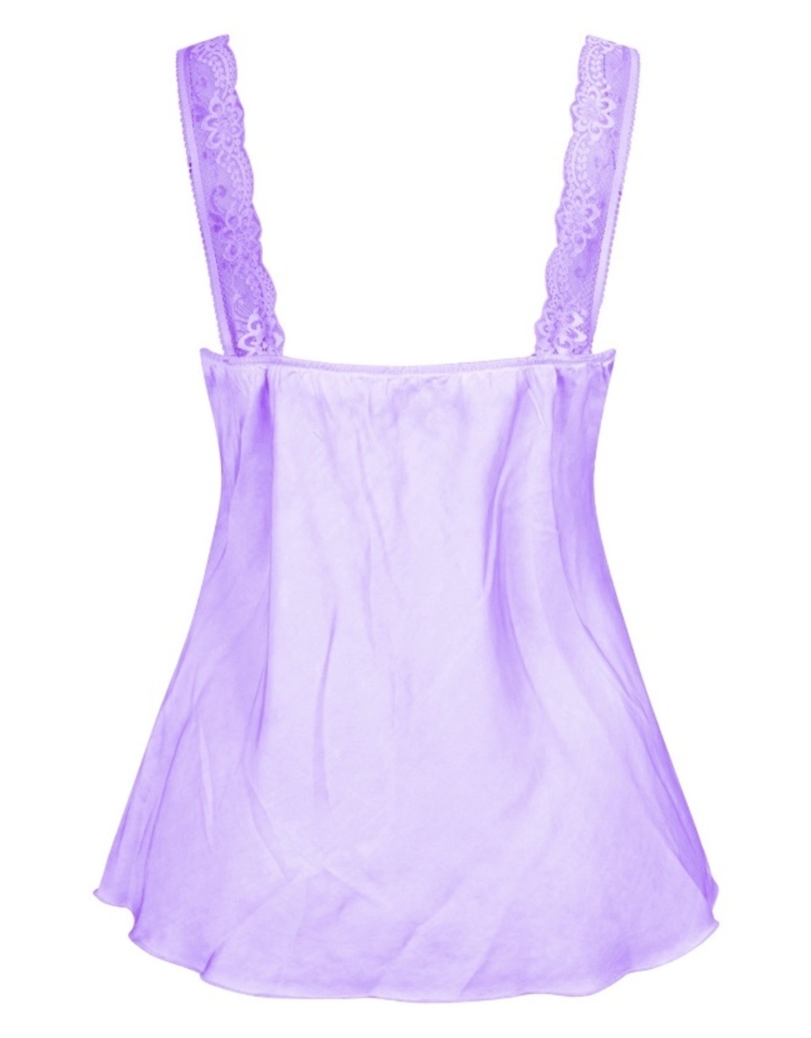Kanten top lila