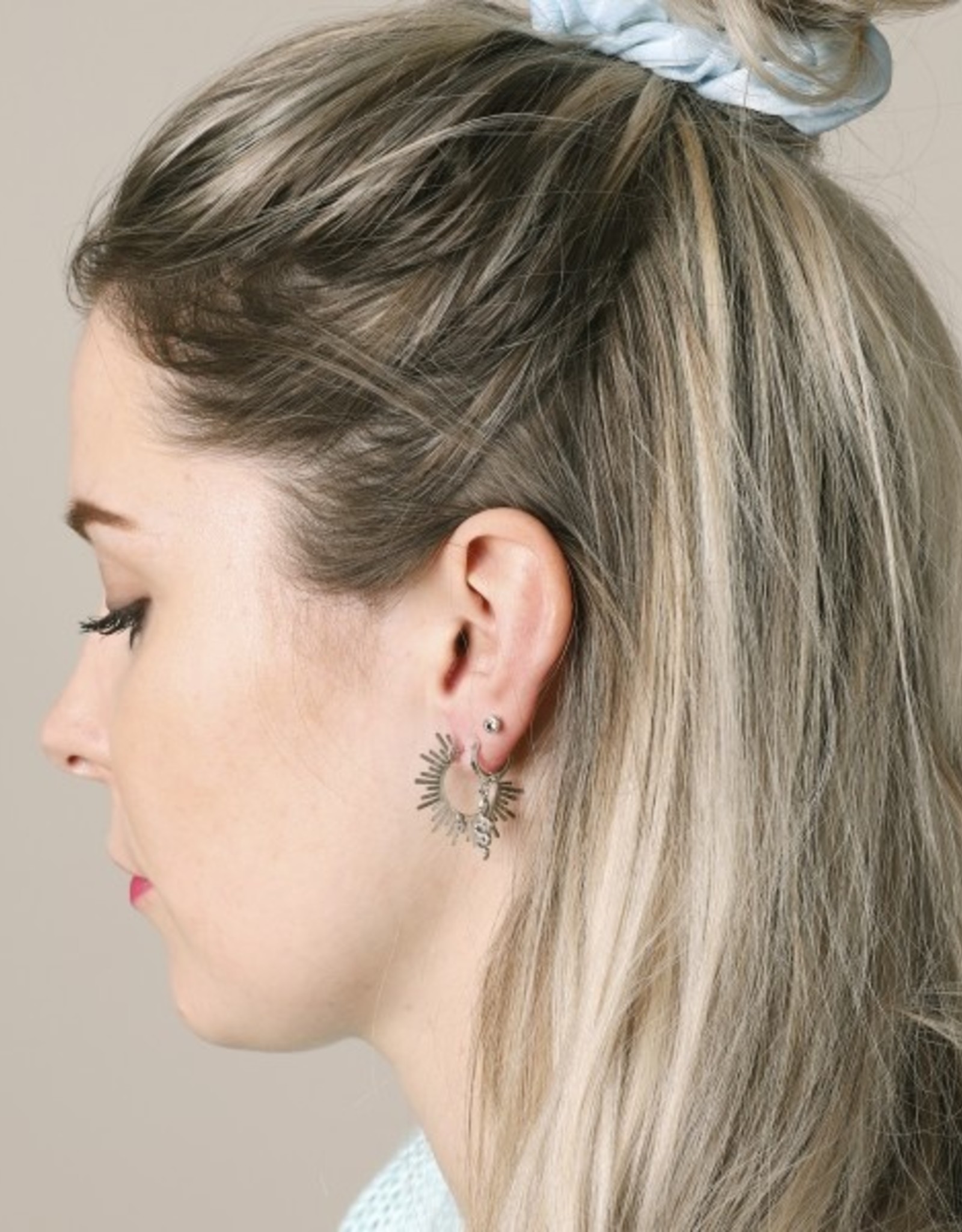 Oorbellen  the scratch - goud