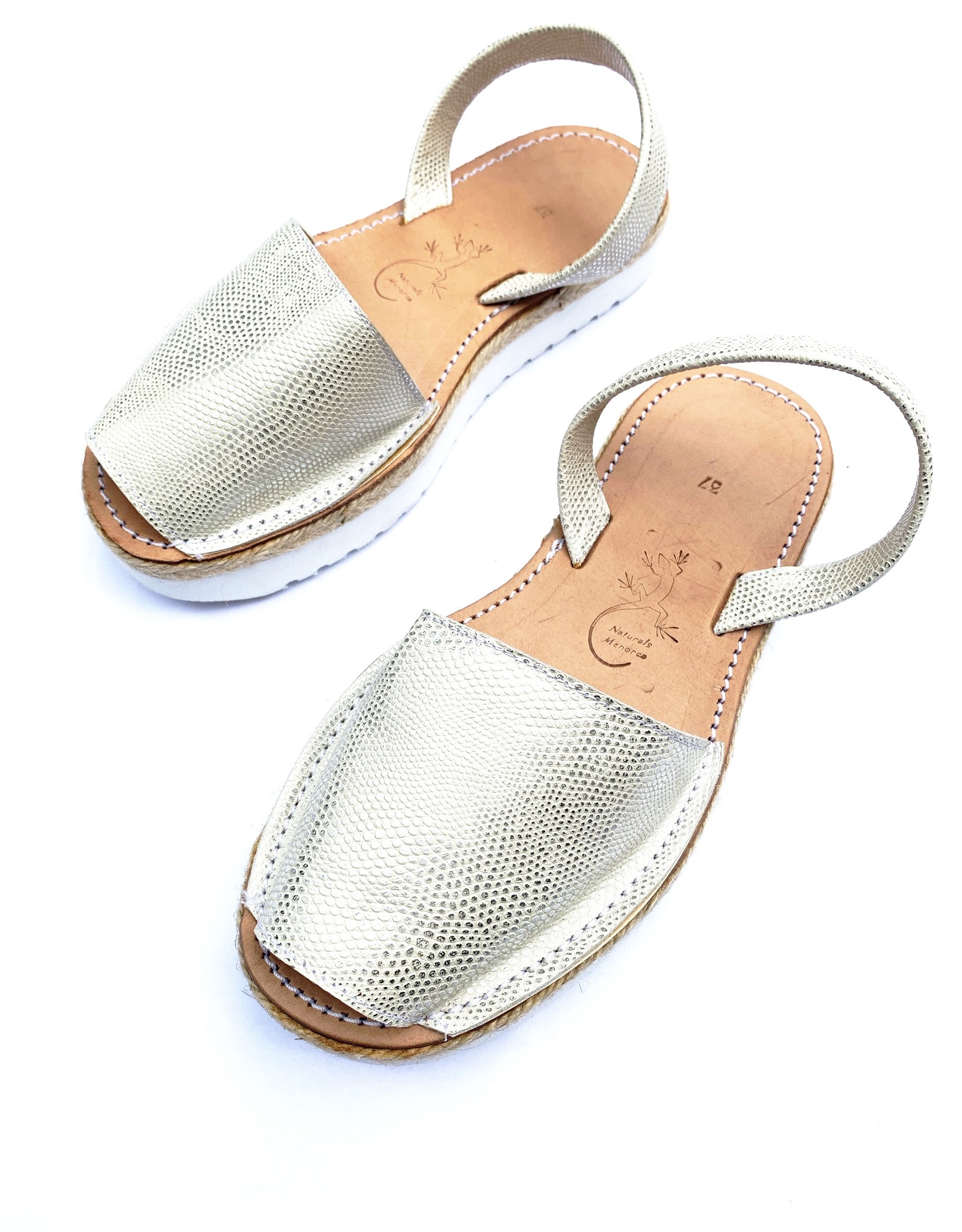 Avarca de Menorca sandalen zilver | Fashion & Accessories - LiBi Fashion & Accessories