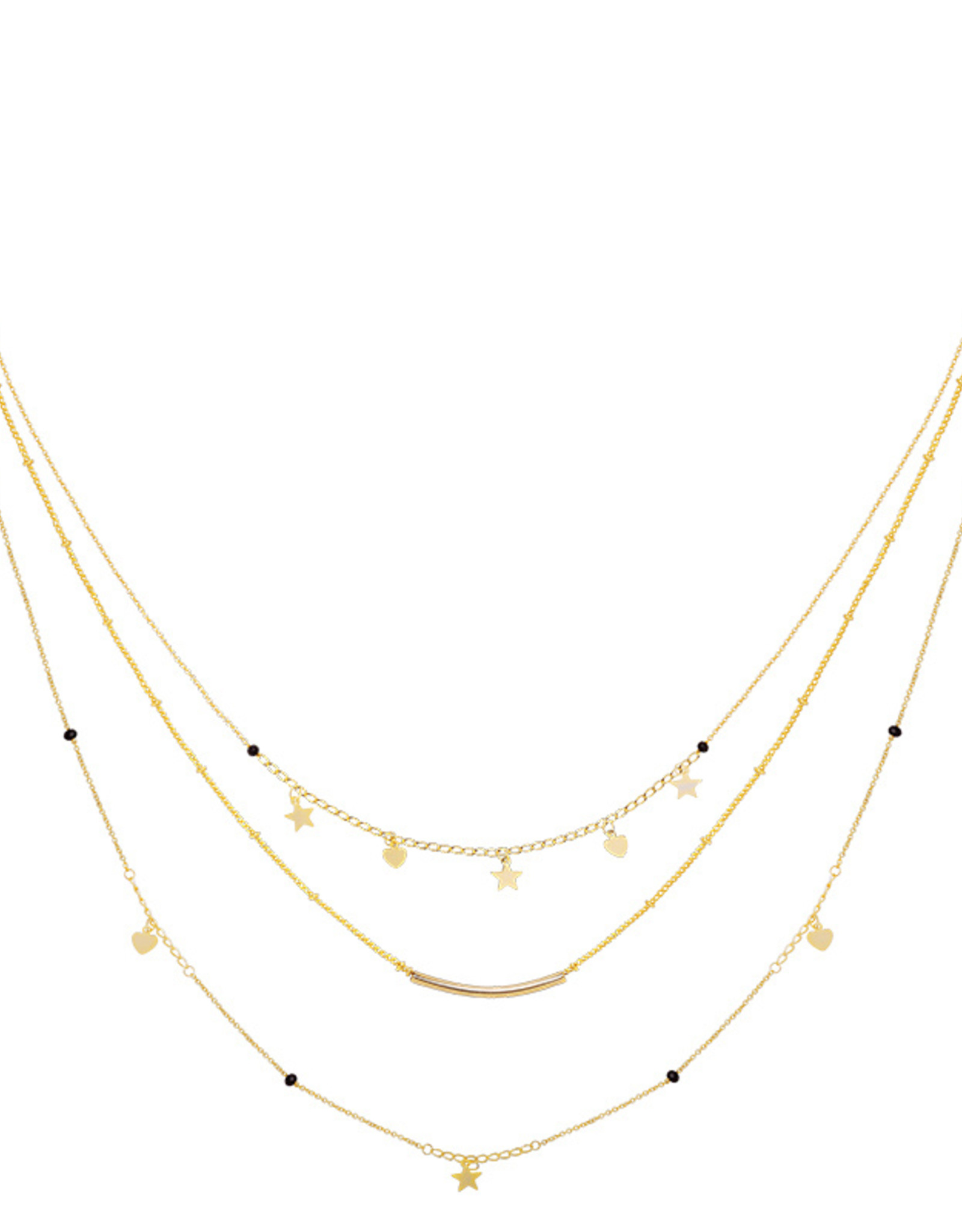 Ketting famous star - goud